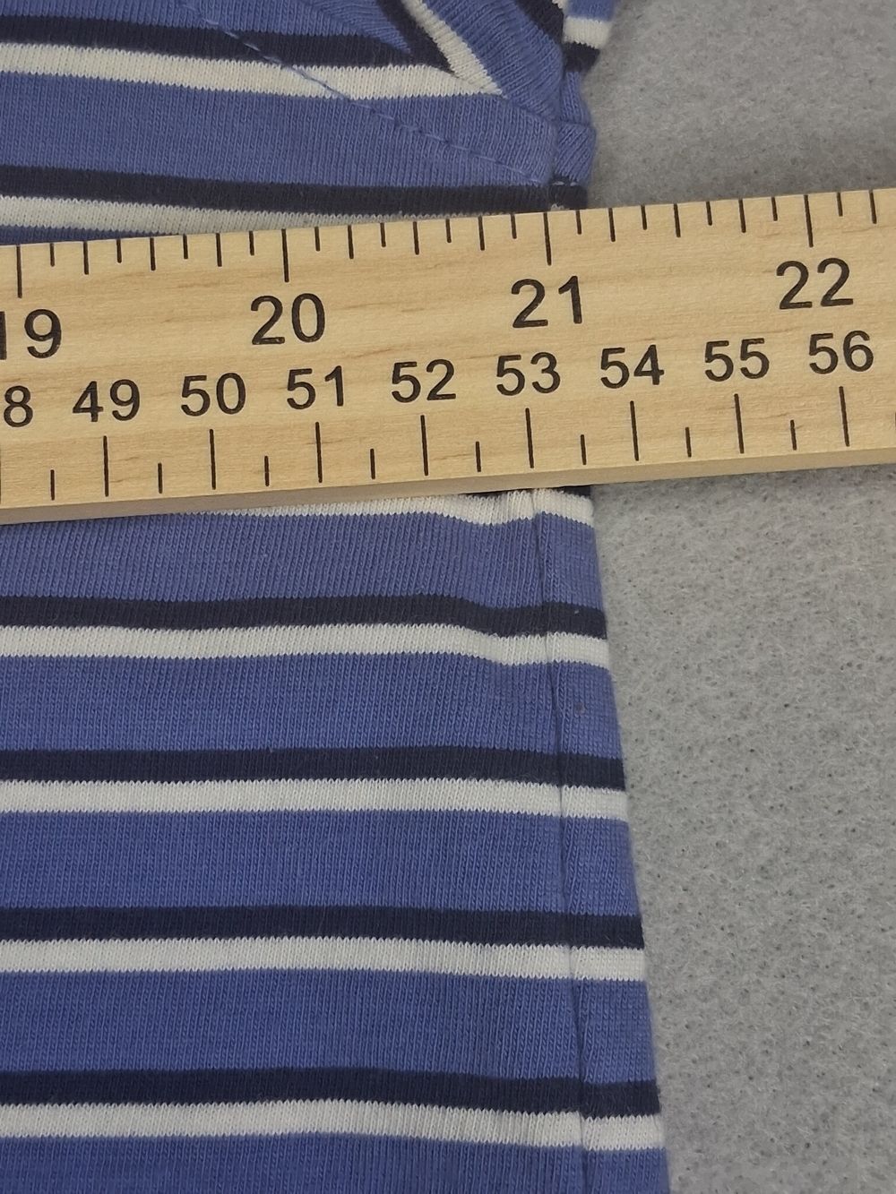 Polo Ralph Lauren Men’s M Blue Striped 100% Cotton Classic Fit Polo Shirt Preppy - Picture 4 of 9
